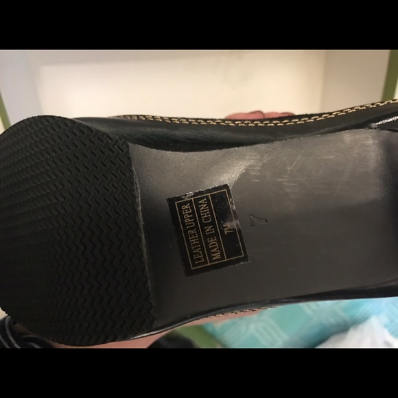 Mod leather buckle boots 7 - Picture 4 of 4