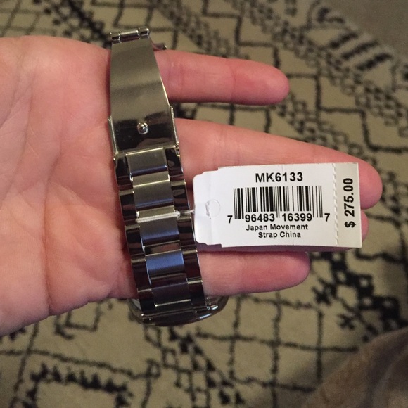 Silver Michael Kors watch main image 4