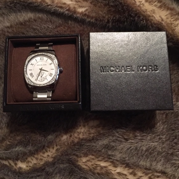 Silver Michael Kors watch