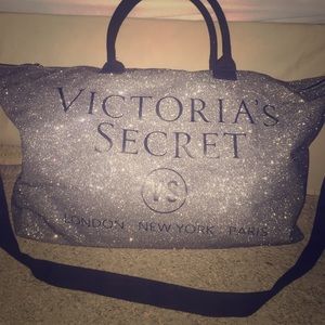 Victoria's Secret glitter double bag