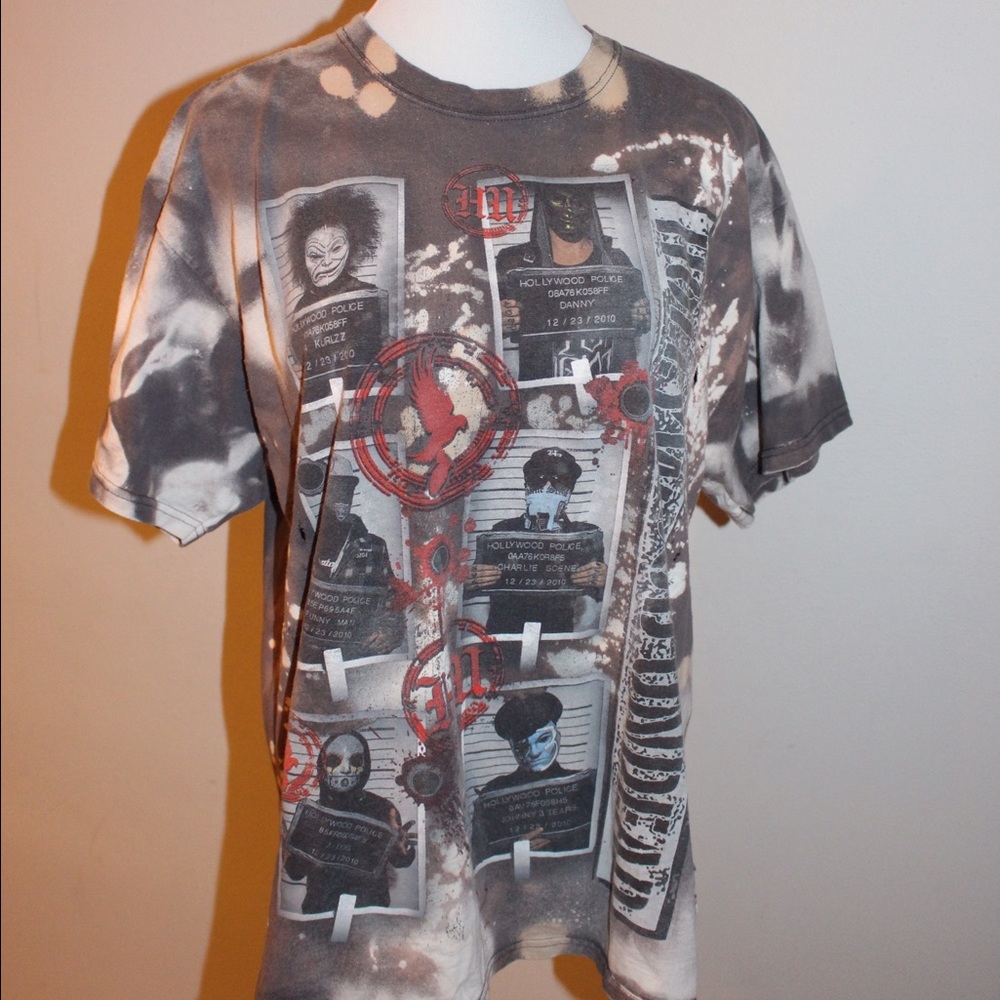 Hollywood undead band tee shirt