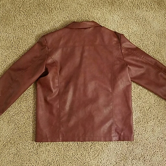 Mens Pleather Jacket - Picture 3 of 4