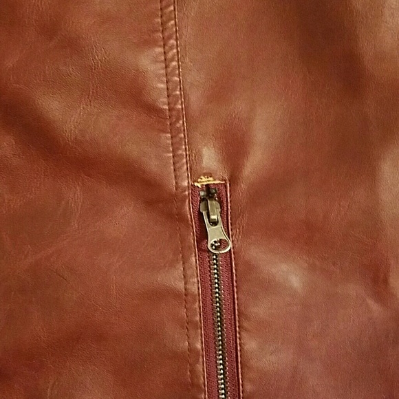 Mens Pleather Jacket - Picture 4 of 4