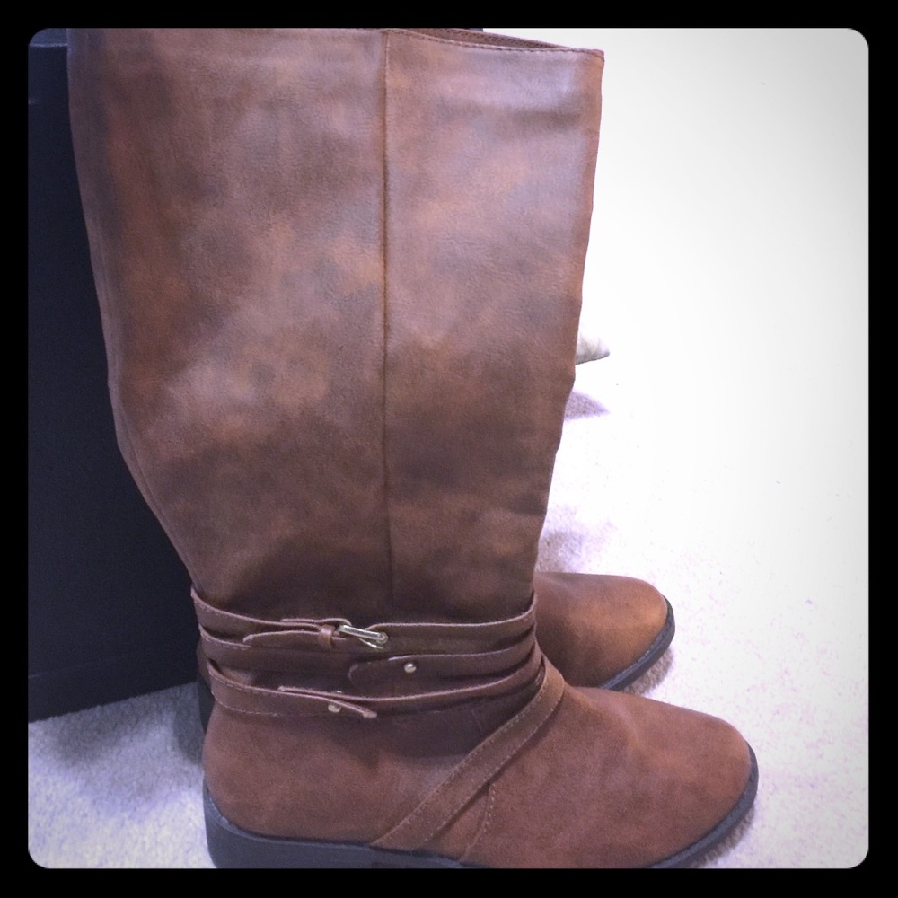 Brash Brown Calf Boots