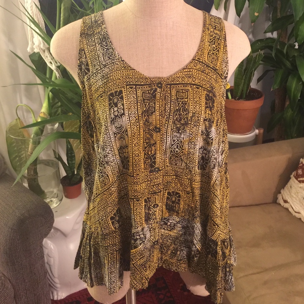 SALE! Flowy Tribal Print Tank