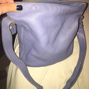 Coach light blue bucket bag