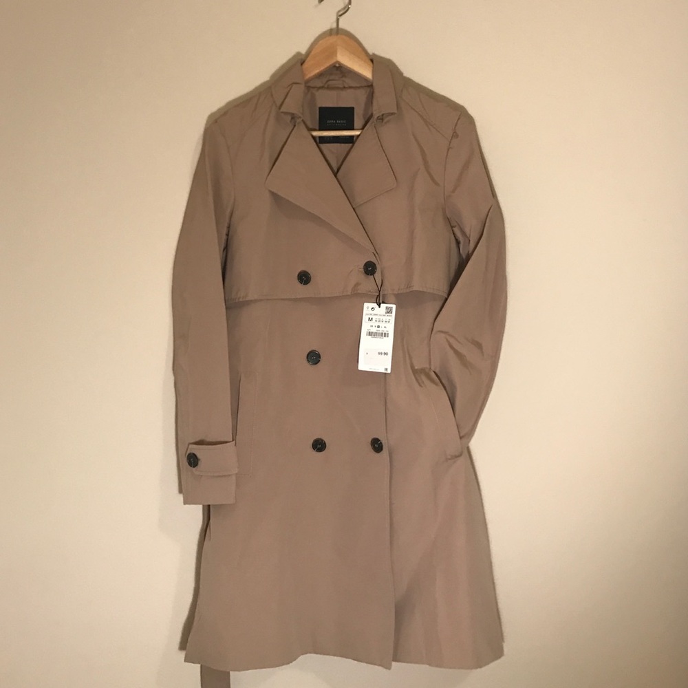 Zara Basic Trench Coat