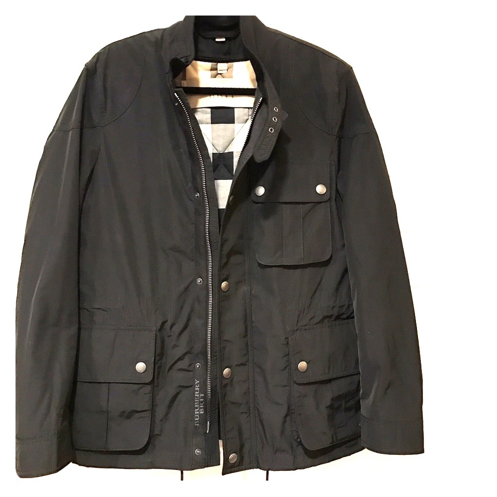 Burberry Men's Black All Weather Jacket