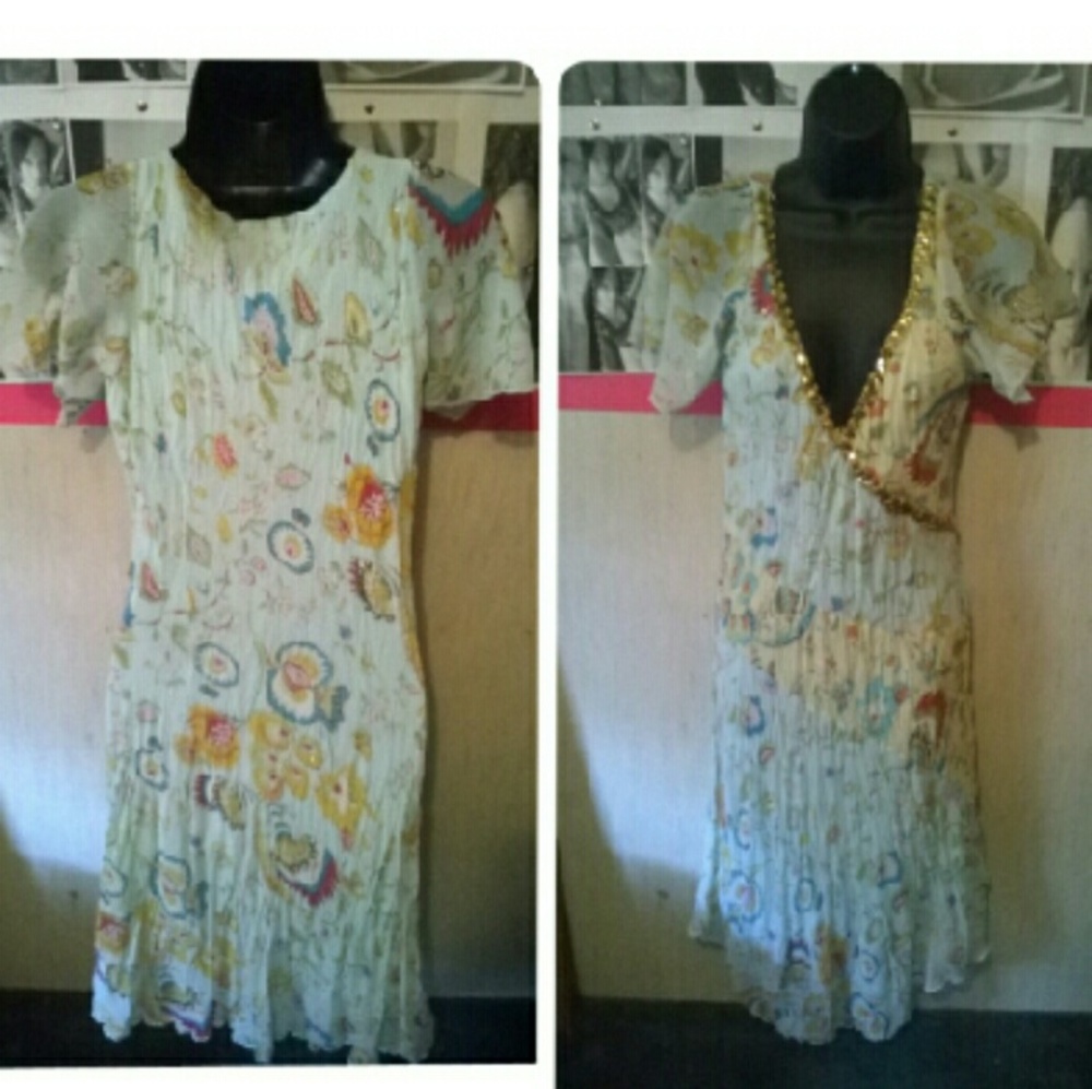 Unique colorful dress