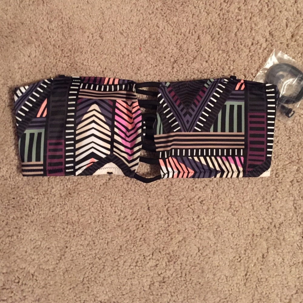 Women's bandeau swim top