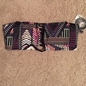 Women's bandeau swim top
