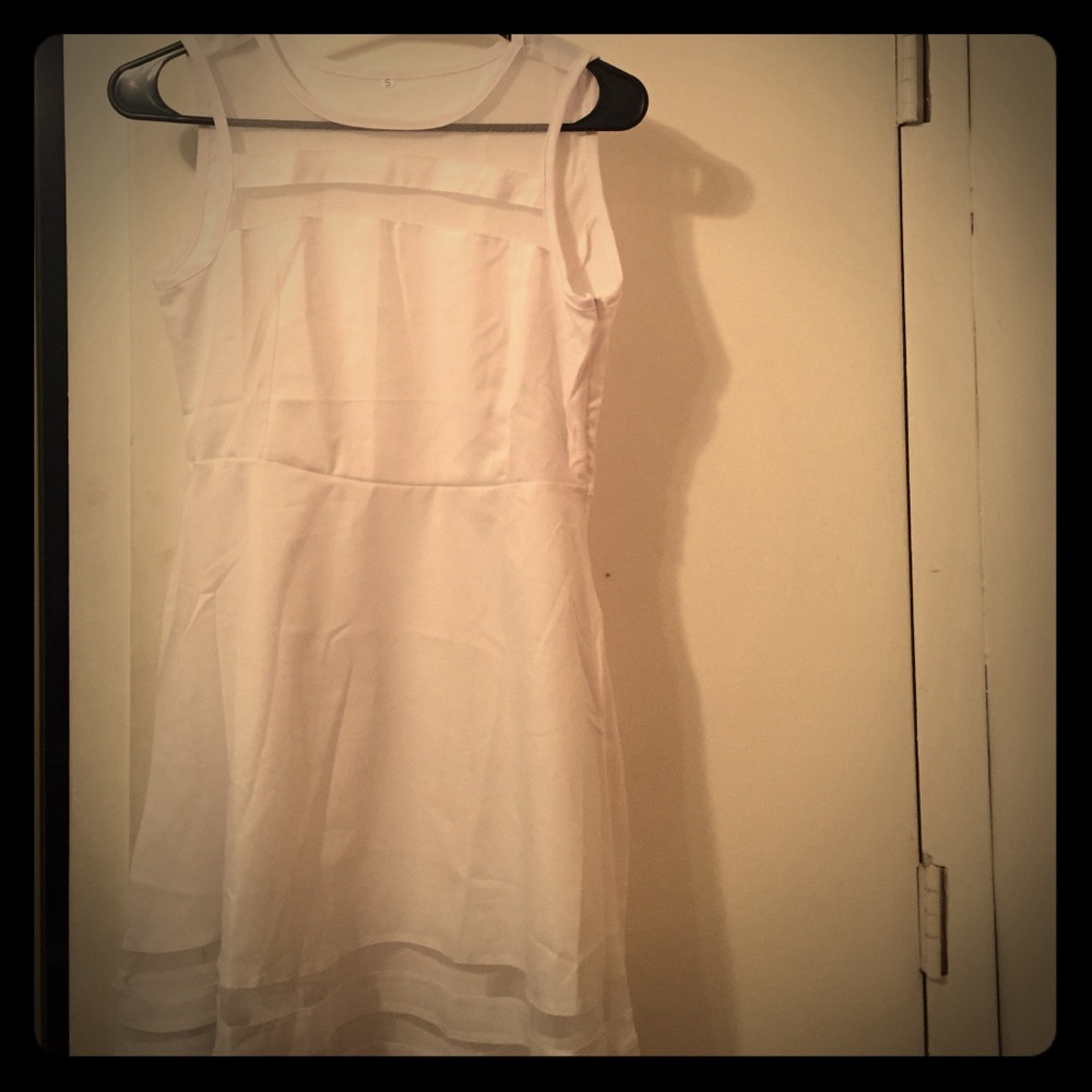 White Dress Size Small New