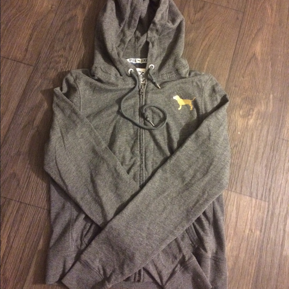 Final sale!!! PINK zip hoodie