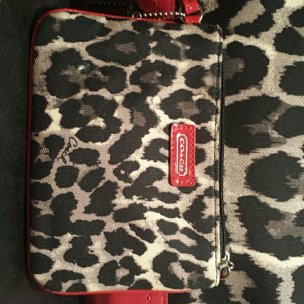 Authentic Coach Ocelot Leopard Print - image 2