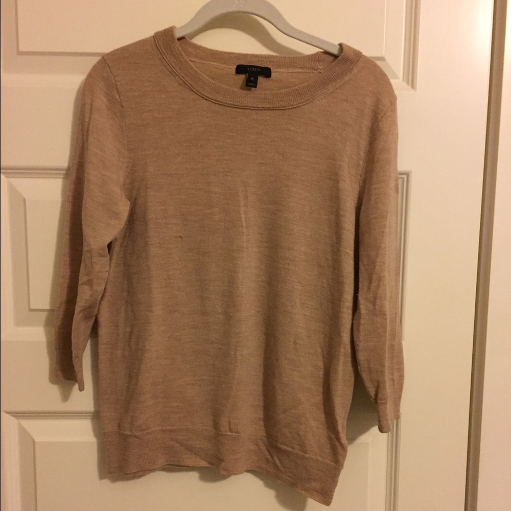 Oatmeal J. Crew sweater
