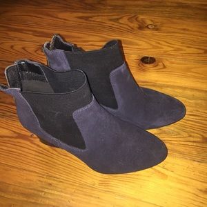 Navy blue Booties