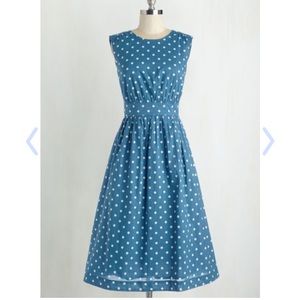 Emily and Fin Too Much Fun Dress ModCloth EUC