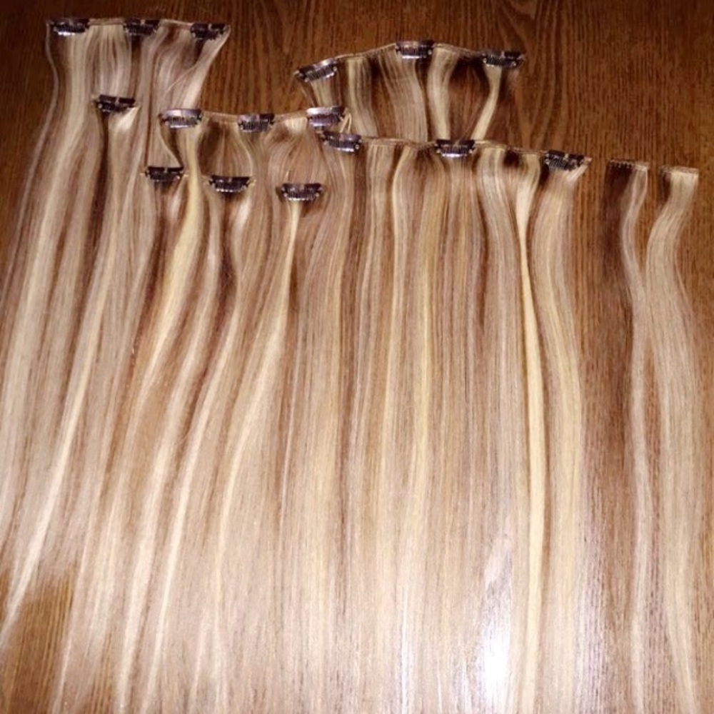 Blonde Human Hair Extensions