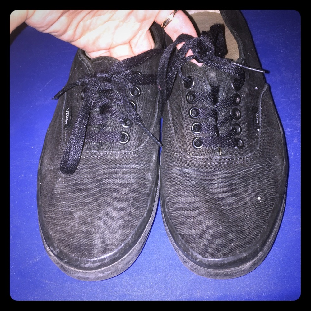 Unisex Black Vans