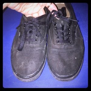 Unisex Black Vans