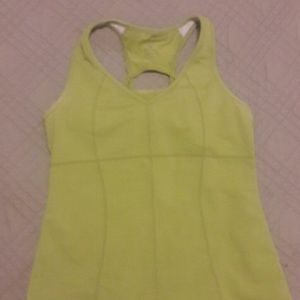 Used green jogging top