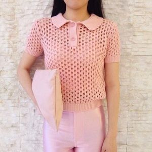 American Apparel Knitted Tennis Shirt