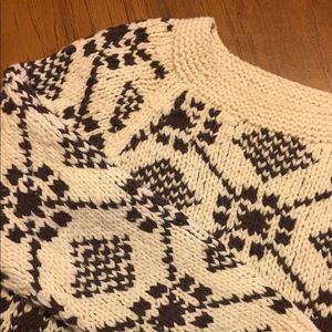 Chunky knit sweater