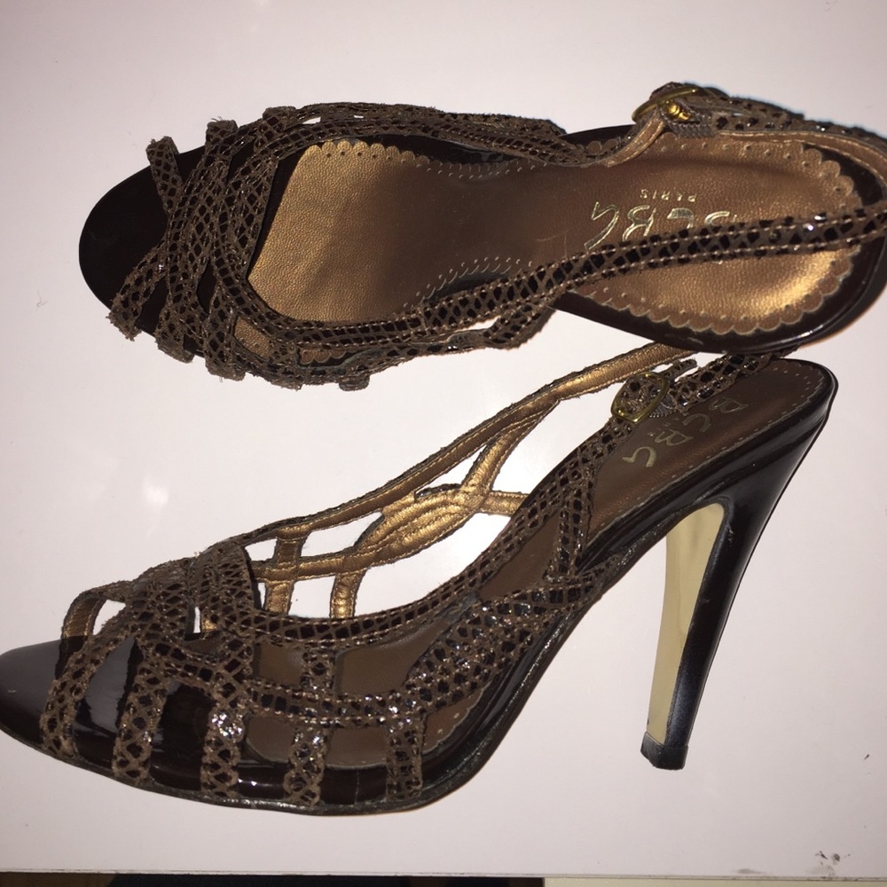 BCBG strappy sandals