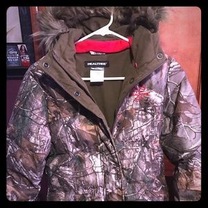 REALTREE Ladies Camo Fashion Down Jacket