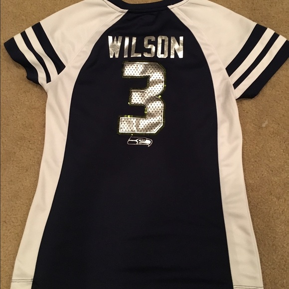 Sporty Seahawks Russell Wilson Jersey - Picture 3 of 3
