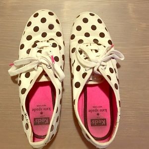 KATE SPADE polka dot keds