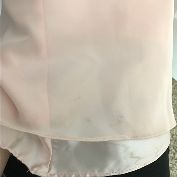 Faviana Blush Chiffon Prom Formal Dress Bead - Picture 4 of 4