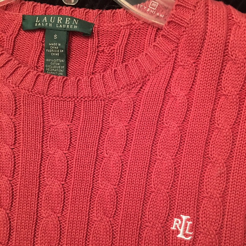 Ralph Lauren cable knit cardigan