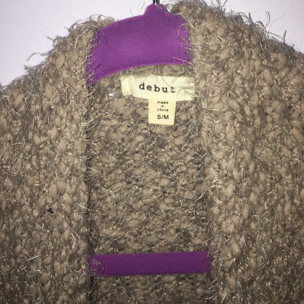 Fuzzy cardigan - Picture 2 of 2