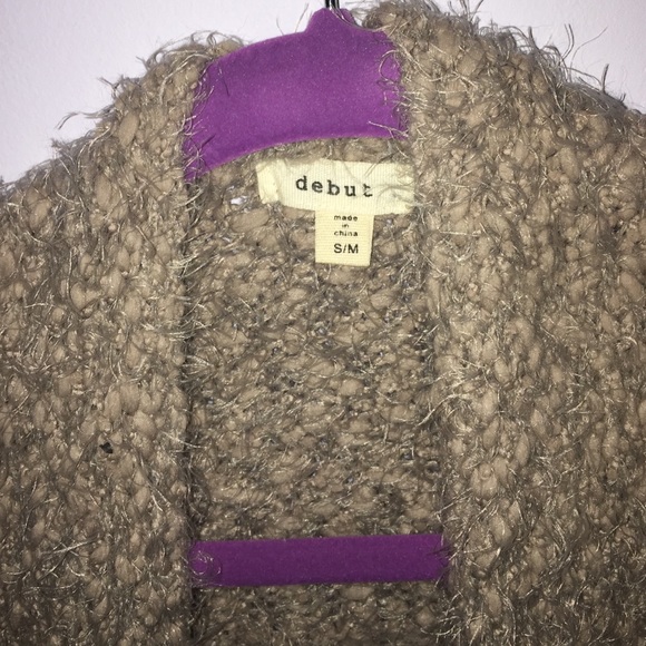 Fuzzy cardigan - Picture 2 of 2