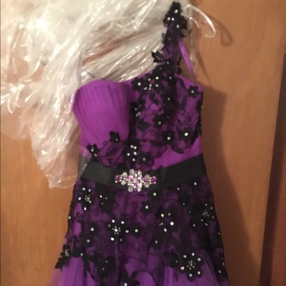 Purple Prom/Pageant Dress - Picture 2 of 2