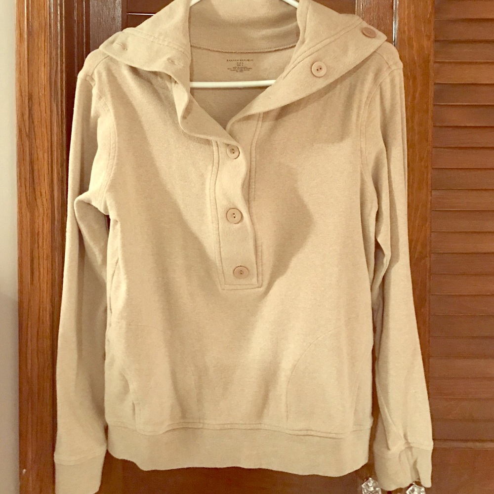 Banana Republic Button Detail Top Sz S