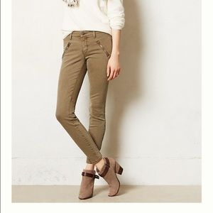 Anthropologie Pilcro Serif Moto Leggings