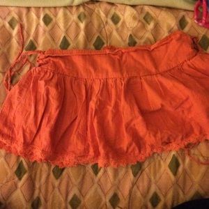 Orange Skirt