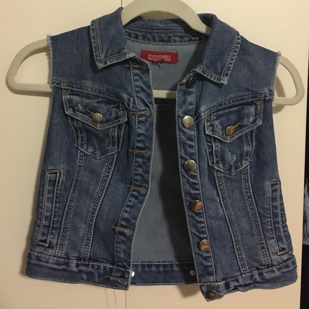 Denim Vest from Forever 21