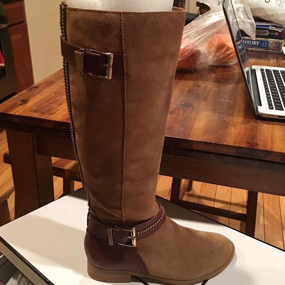 NWT BROWN BOOTS FROM DILLARDS