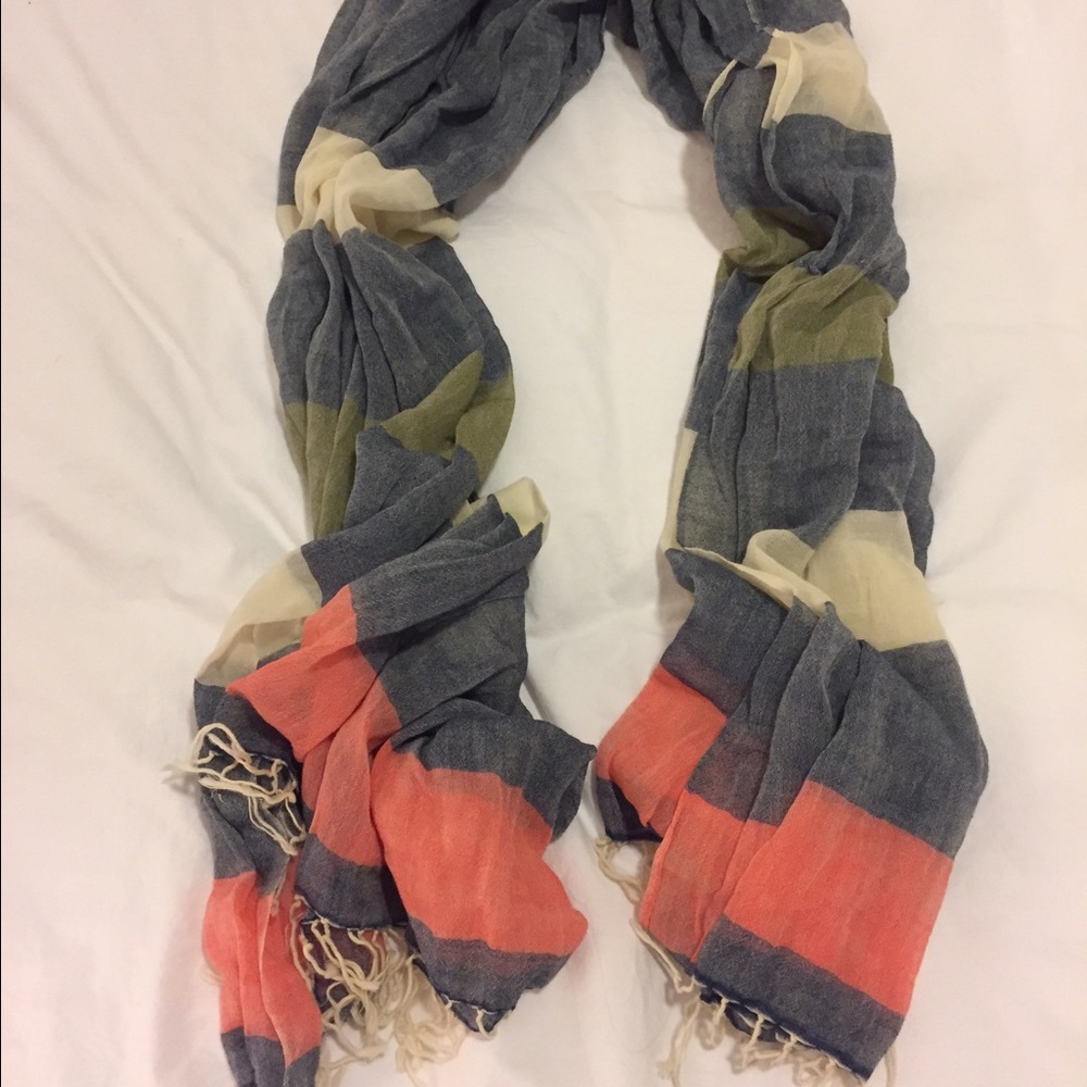 Madewell Cotton Stripe Scarf