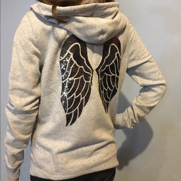 Victoria's Secret Sweaters - Victoria's Secret Angel Bling Wing Sweater Cardiga