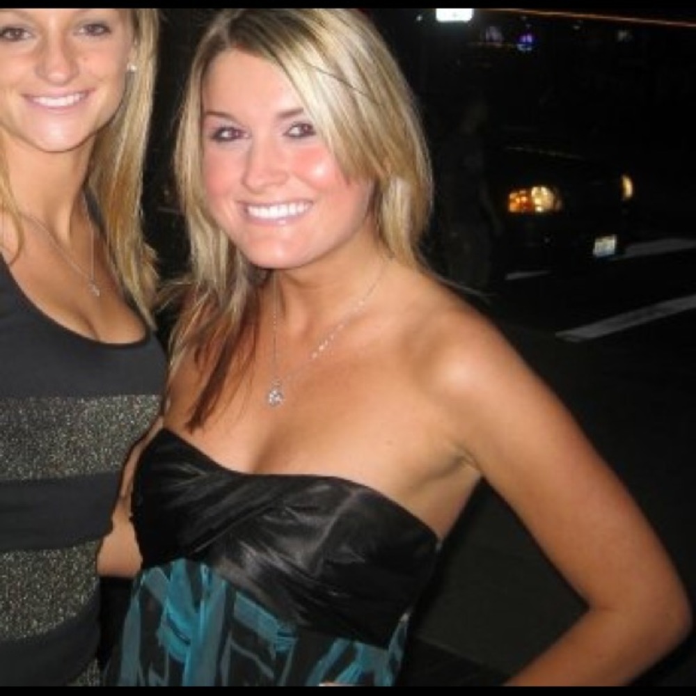 Strapless dress size small