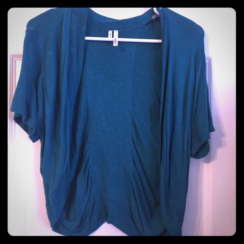 Maurice's short-sleeved Cardigan- only worn 1 time