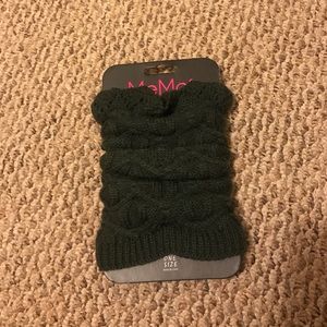 Boot topper leg warmer