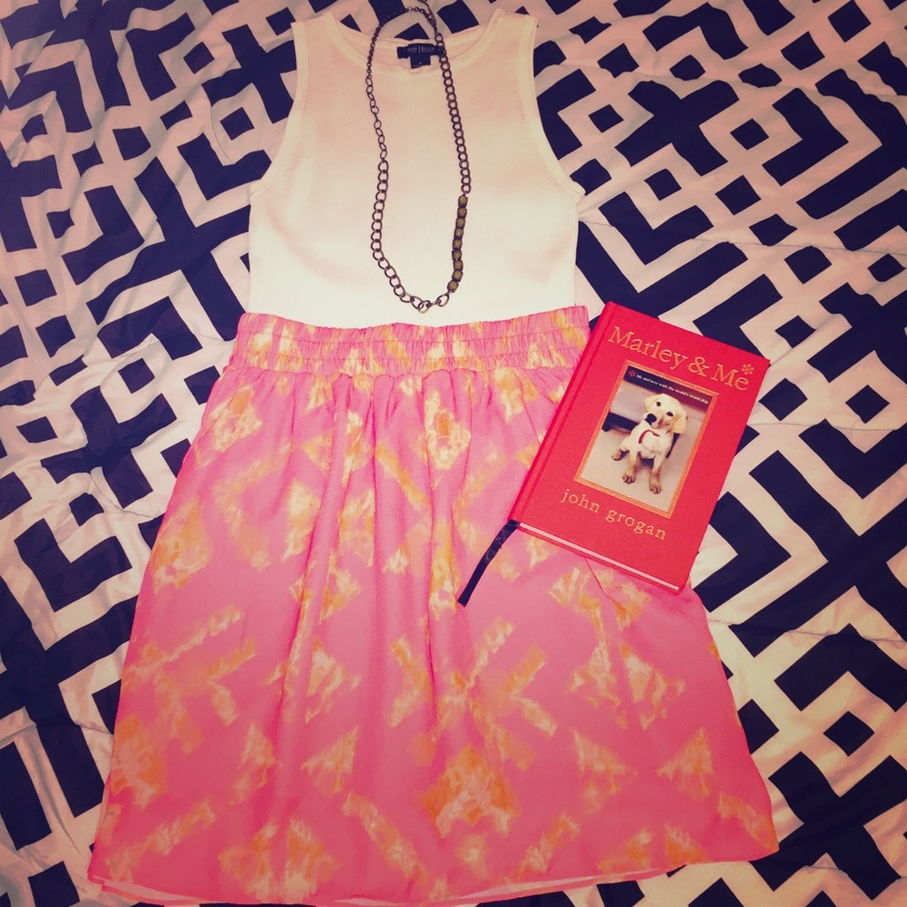 ✨Pink Patterned Skirt