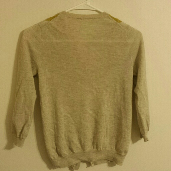 J. Crew argyle cashmere cardigan - Picture 2 of 4