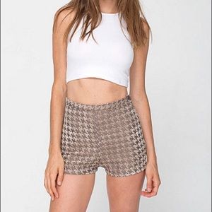 American Apparel High Rise Shorts