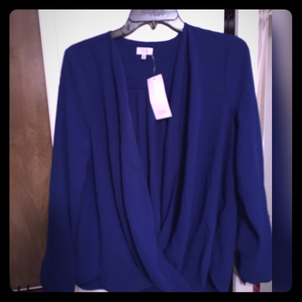 Tobi blue blouse L